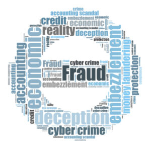 fraud word cloud